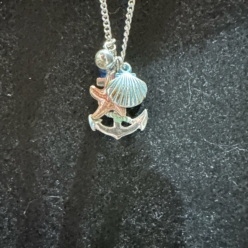 JUSTICE GIRLS Nautical, seashell necklace